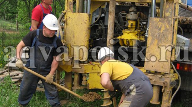 При бурении скважины наткнулись на плиту что делать